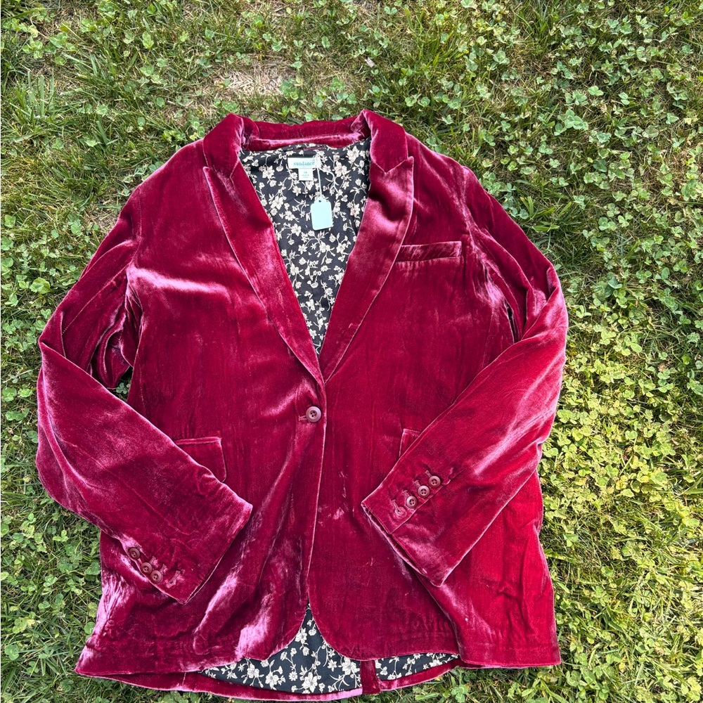 Velvet Raspberry Sundance Blazer